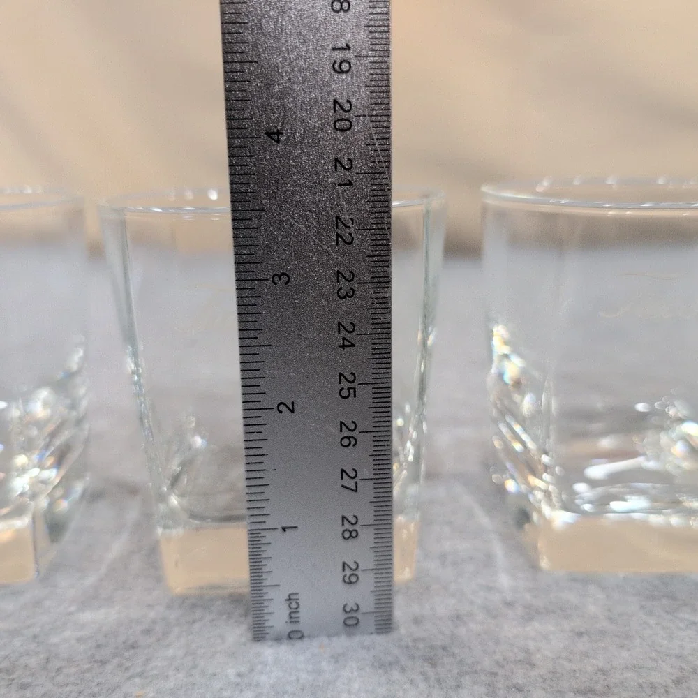 Tia Maria Lowball Glasses Set of 3 Clear Rocks Scotch Old Fashioned Glass‎ - Picture 3 of 3